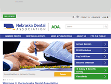 Tablet Screenshot of nedental.org
